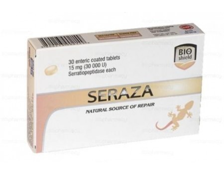 Seraza 15 mg. 30 tablets